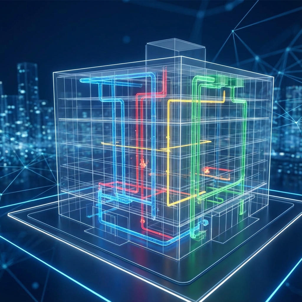五大管線透視圖