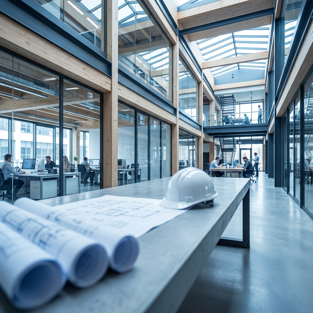 專業建築師與技師團隊協作
